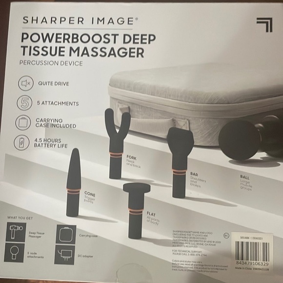 Sharper Image Powerboost Deep Tissue Massager - Picture 4 of 4